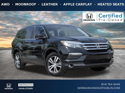 Crystal Black Pearl 2017 Honda Pilot EX-L