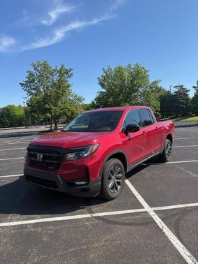 Radiant Red Metallic II 2025 Honda Ridgeline Sport