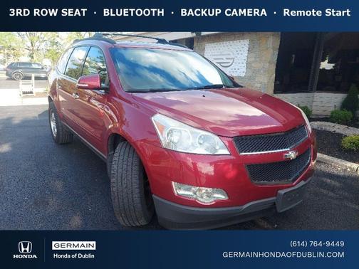 Crystal Red 2012 Chevrolet Traverse 2LT