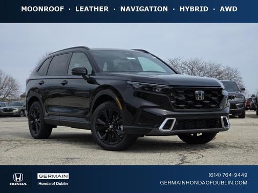 Crystal Black Pearl 2026 Honda CR-V Hybrid Sport Touring