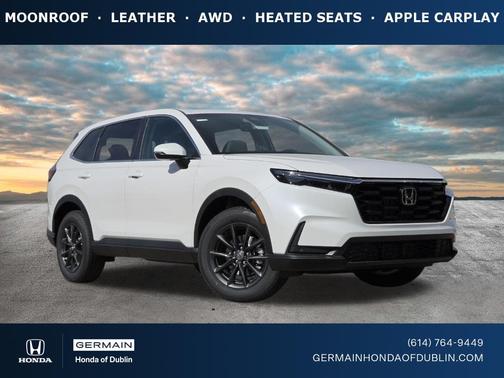 Platinum White Pearl 2026 Honda CR-V EX-L