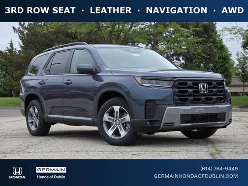 Smoke Blue 2026 Honda Pilot EX-L