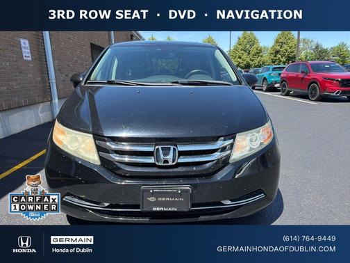 Black 2014 Honda Odyssey EX-L