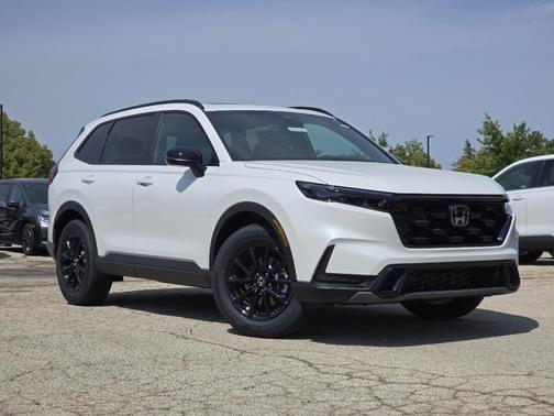 Platinum White Pearl 2026 Honda CR-V Hybrid Sport-L