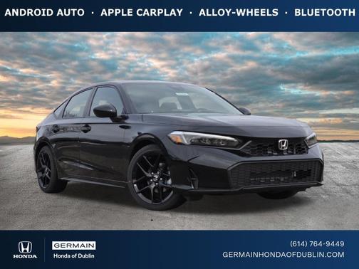 Crystal Black Pearl 2026 Honda Civic Sport