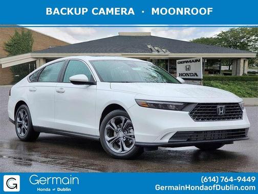 Platinum White Pearl 2023 Honda Accord EX