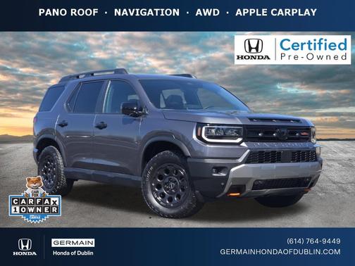 Modern Steel Metallic 2026 Honda Passport TrailSport