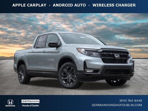 Solar Silver Metallic 2026 Honda Ridgeline Sport