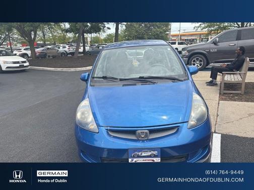 Vivid Blue Pearl 2007 Honda Fit