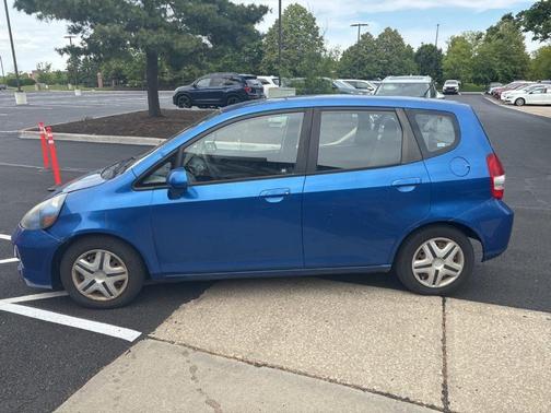 Vivid Blue Pearl 2007 Honda Fit