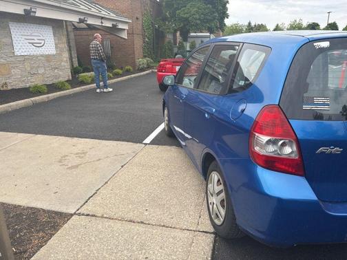 Vivid Blue Pearl 2007 Honda Fit