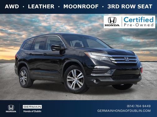 Crystal Black Pearl 2017 Honda Pilot EX-L