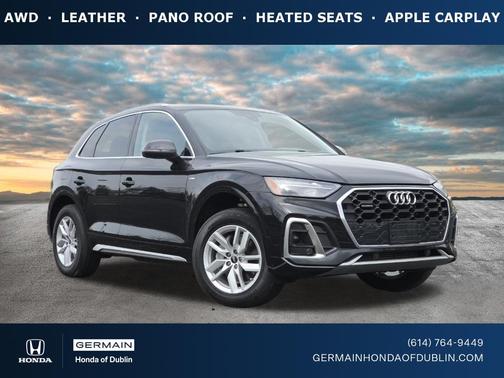 Mythos Black Metallic 2023 Audi Q5 45 S line quattro Premium