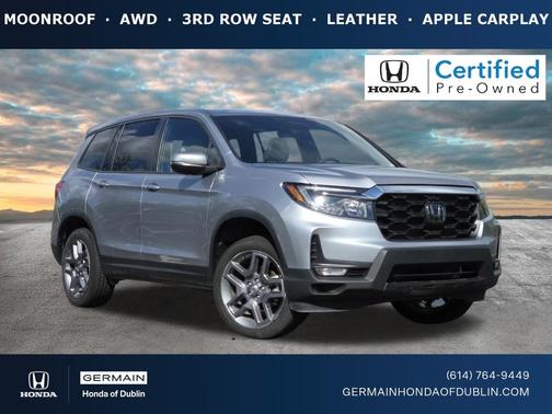 Lunar Silver Metallic 2023 Honda Passport EX-L