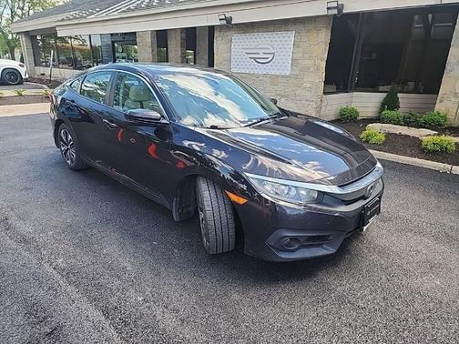 Burgundy Night Pearl 2017 Honda Civic EX-T
