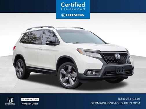White Diamond Pearl 2019 Honda Passport Touring