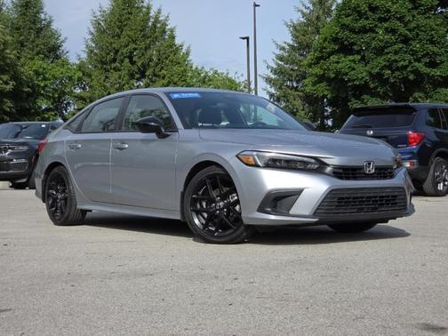 Lunar Silver Metallic 2023 Honda Civic Sport