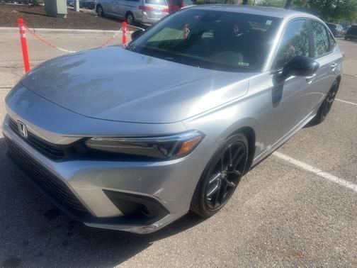 Lunar Silver Metallic 2023 Honda Civic Sport