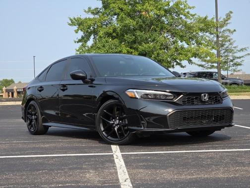 Crystal Black Pearl 2025 Honda Civic Sport