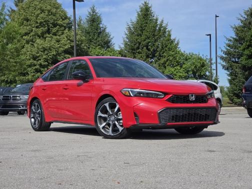 Rallye Red 2026 Honda Civic Hybrid Sport Touring