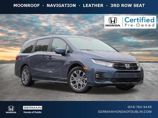 Smoke Blue 2025 Honda Odyssey Touring