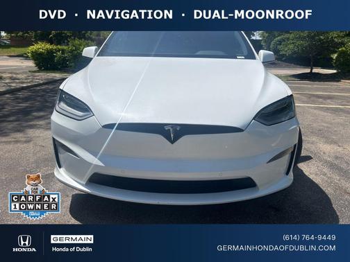 Pearl White Multi 2022 Tesla Model X Base