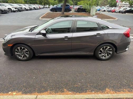 Crystal Black Pearl 2018 Honda Civic EX