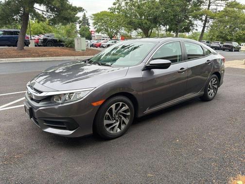 Crystal Black Pearl 2018 Honda Civic EX