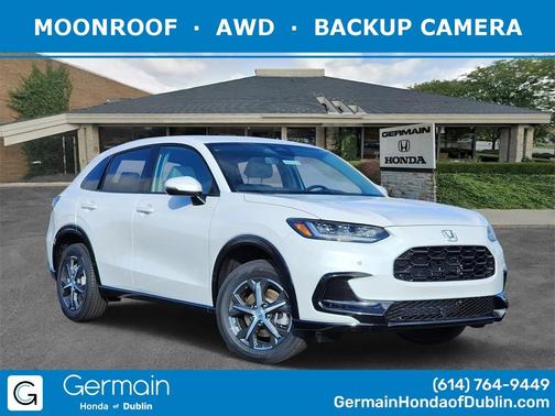 Platinum White Pearl 2025 Honda HR-V EX-L