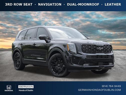 Ebony Black 2022 Kia Telluride SX