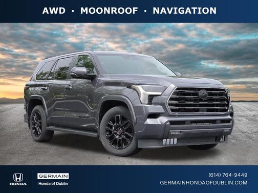 Magnetic Gray Metallic 2024 Toyota Sequoia SR5