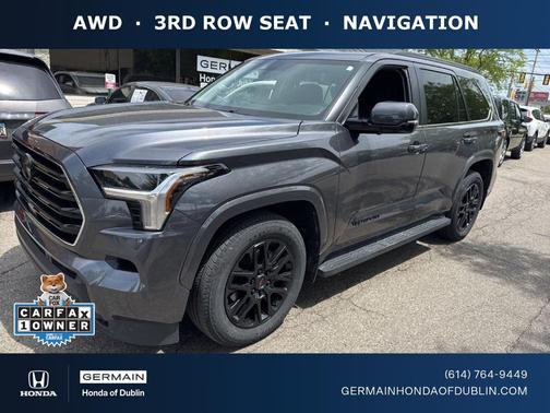 Magnetic Gray Metallic 2024 Toyota Sequoia SR5