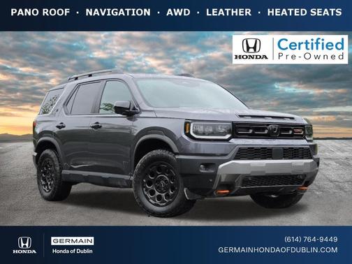 Modern Steel Metallic 2026 Honda Passport TrailSport