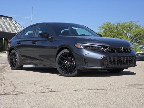 Meteorite Gray Metallic 2026 Honda Civic Sport