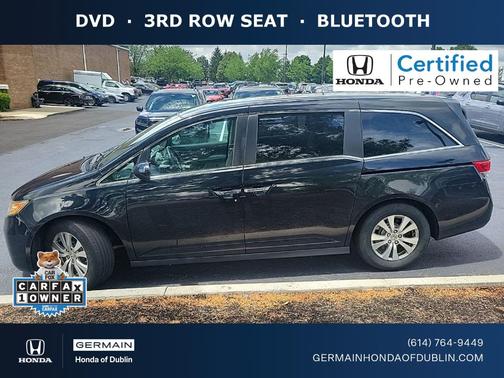 Black 2016 Honda Odyssey SE