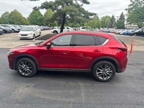 Soul Red Crystal Metallic 2021 Mazda CX-5 Signature