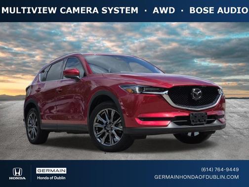 Soul Red Crystal Metallic 2021 Mazda CX-5 Signature