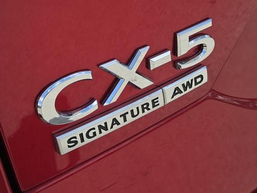 Soul Red Crystal Metallic 2021 Mazda CX-5 Signature