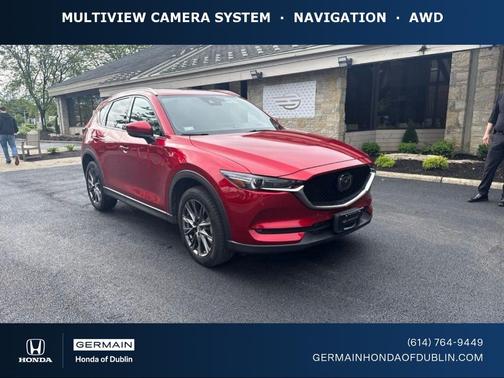 Soul Red Crystal Metallic 2021 Mazda CX-5 Signature