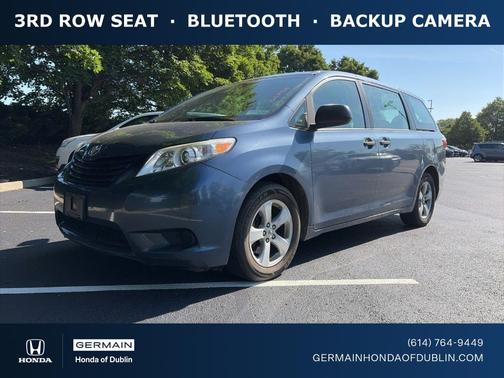 Blue 2017 Toyota Sienna L