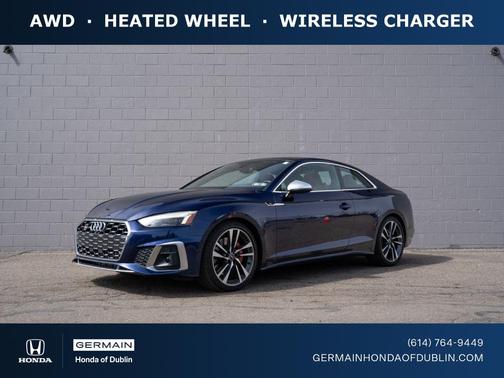Navarra Blue Metallic 2022 Audi S5 3.0T Premium Plus