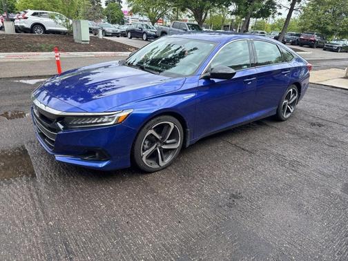 Still Night Pearl 2022 Honda Accord Hybrid Sport
