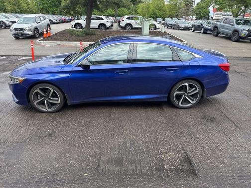 Still Night Pearl 2022 Honda Accord Hybrid Sport