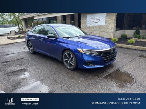 Still Night Pearl 2022 Honda Accord Hybrid Sport