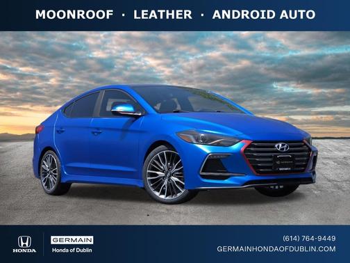 Black Noir Pearl 2018 Hyundai ELANTRA Sport