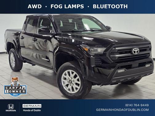 Black 2025 Toyota Tacoma SR5