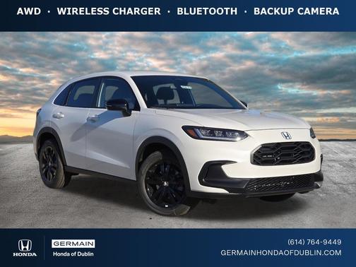 Platinum White Pearl 2026 Honda HR-V Sport