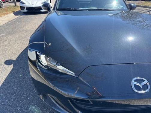 Jet Black 2025 Mazda MX-5 Miata RF Grand Touring