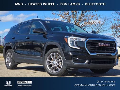 Ebony Twilight Metallic 2023 GMC Terrain SLT