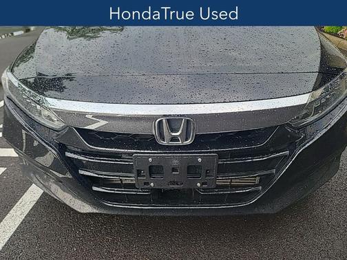 Black 2018 Honda Accord EX-L 2.0T
